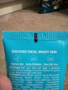 pilgrim vitamin C brightening gel face wash