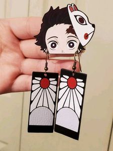 Anime Hanafuda Earrings ( ANY 3)