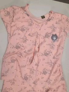 Cute Printed Kurta Set