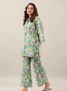 Floral Print Kurta Set