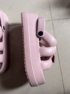 Pink Bow Sandals