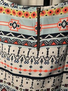 🆕Boho Print Short Sleeve Top