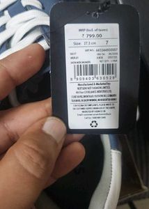 Shein men sneakers blue colour