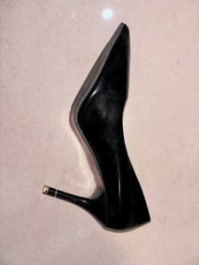 Classic Black Pointed Toe Heels
