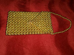 Price Drop ✨️Golden Pearls Purse/Phone Pouch