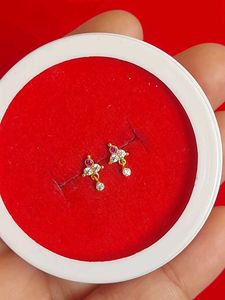 Charming Stud Earrings with Cubic Zirconia