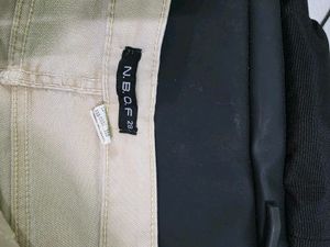 Khaki Straight Leg Pants