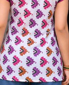Stylish Printed Cotton Kurta