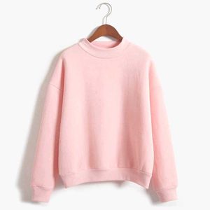 Pink Pullover Sweatshirt