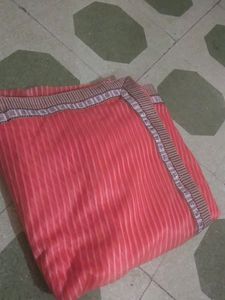 Orange Color Net Sadi