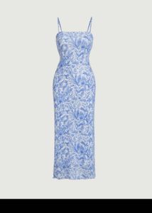 🥥🫐 summer midi slip dress