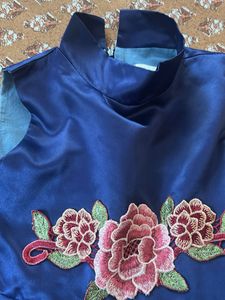 Beautiful Blue Embroidered dress