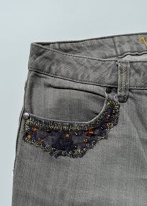 Vintage embellished jeans