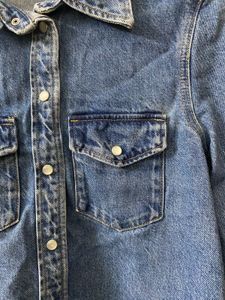 H&amp;M Classic Blue Denim Shirt