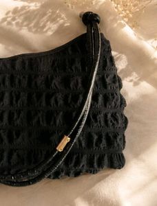 Chic Textured Hobo Bag