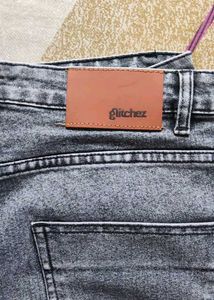 Stylish Acid Wash Wide Leg Jeans