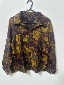 Unisex  Vintage Floral Print Shirt ✨