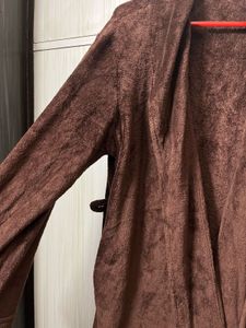Plush Fleece Winter Bathrobe