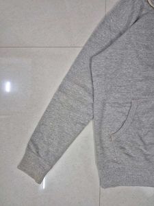 UNIQLO Gray Zip-Up Hoodie