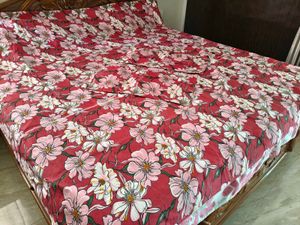Vibrant Floral Bedsheet Set