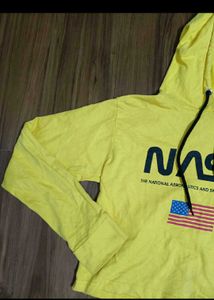 Yellow NASA Hoodie