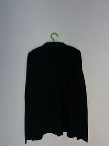 Lacoste Classic Black Long Sleeve Polo Shirt