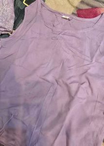 Lavender Print Blazer &amp; Pants Set