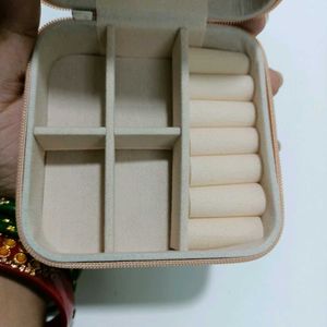Compact Travel Jewelry Organizer Box