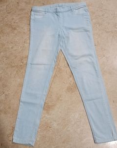 Female Jeans Sky Blue Very Light Blu