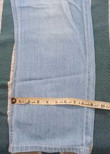 Light Wash Wide Leg Jeans
