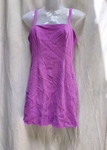 I. Purple Mini Dress