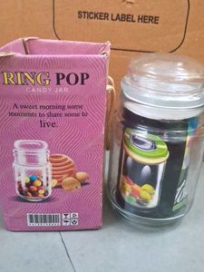 Glass Storage Jar with Lid