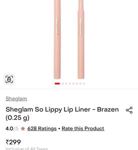 SHEGLAM LIP LINER AND CONCEALER