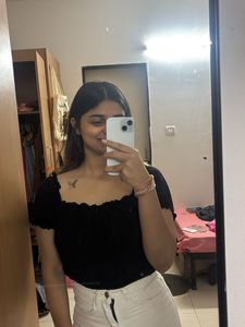 Chic Black Off-Shoulder Top