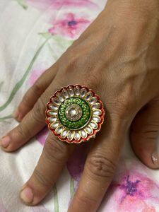 Beautiful Kundan Ring
