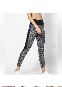 ADIDAS Printed High-Rise Slim Fit Ankle-Length L