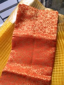 Beautiful Yellow Organza Saree🟡💛🟡💛