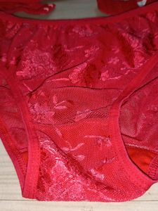 👙Red ❤ Bra With Pantie Set👙
