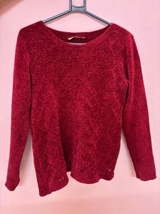 Red Sweater For Winter