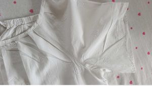 Chic White Eyelet Top