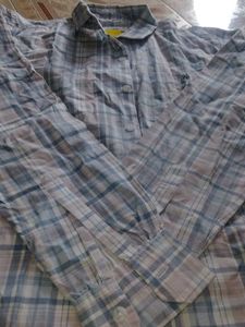 Plaid Button-Down Shirt