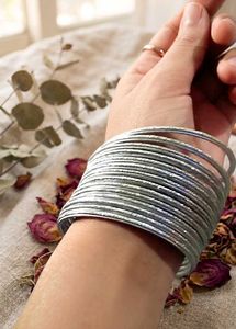 Set of Silver Bangles
