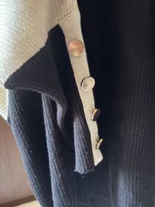 Black &amp; Cream Sweater Top | Stylish State