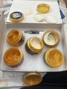 New Brand NUTRI GLOW PLATINUM GOLD FACIAL KIT