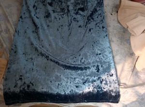 Velvet mini dress
