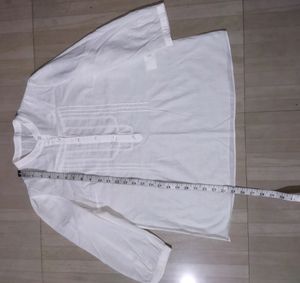 White Korean Tops