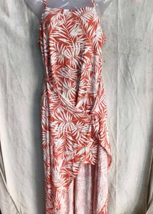 5829. Tropical Print Maxi Dress