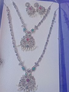 Tending Jewellery Set Oxidised