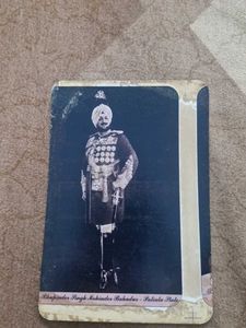 Vintage Royal Portrait of Bhupinder Singh