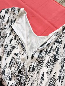 Chic Printed Cap Sleeve Sheath Dress